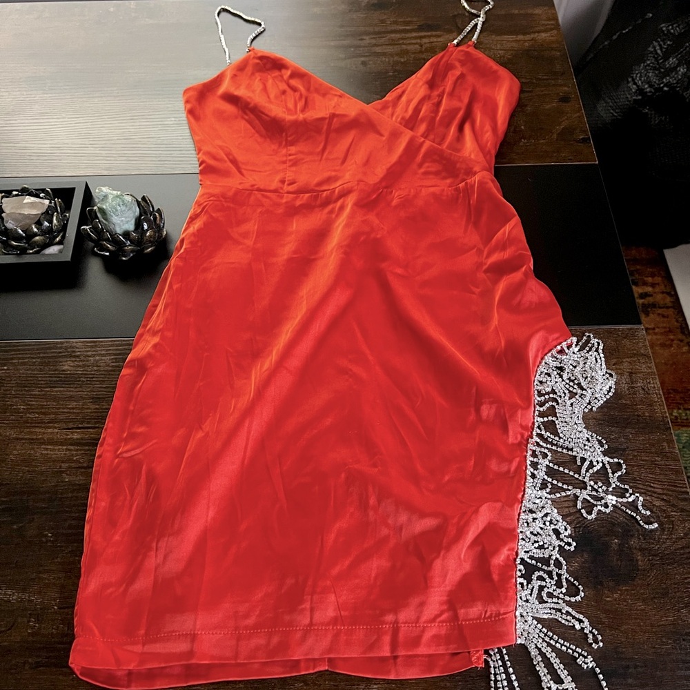 FASHIONNOVA ORANGE DRESS